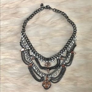 Forever 21 Pink Silver Necklace